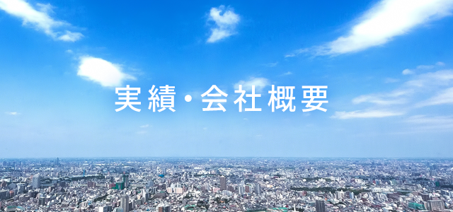 実績・会社概要